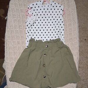 SHEIN Sage Green Textured Fabric